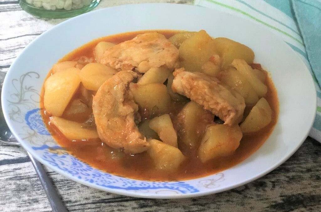 PATATAS GUISADAS CON PESCADO
