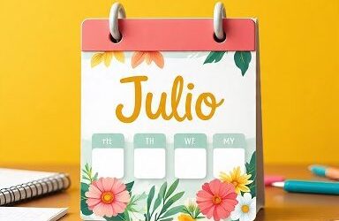 MENÚ MES DE JULIO